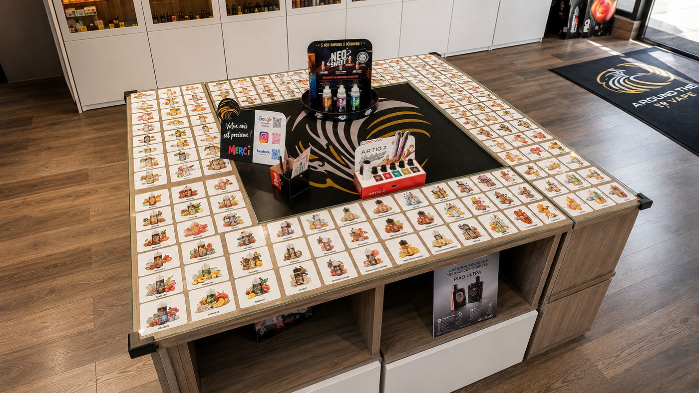 Image 4 de AROUND THE VAPE ET CBD - HALLENNES-LEZ-HAUBOURDIN (59)