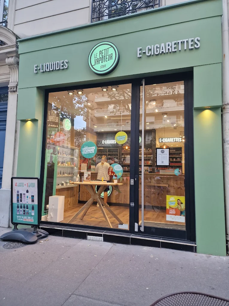 LE PETIT VAPOTEUR - BOULOGNE-BILLANCOURT (92) - Photo de la boutique